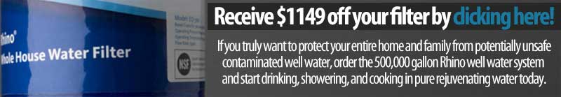 buy a whole house well water filter